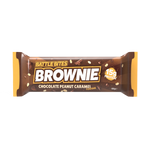 Chocolate Peanut Caramel Brownie